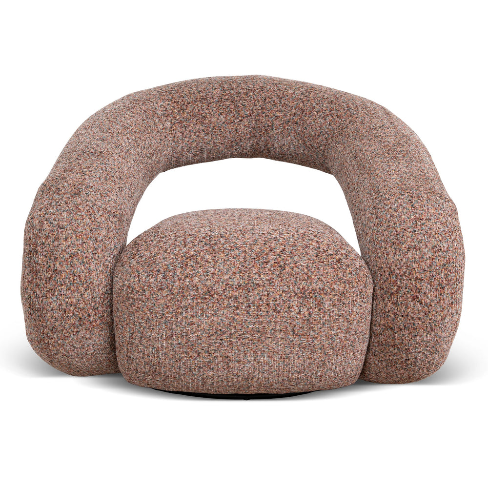 Swivel Armchair | Confetti Multi | Myka Home - View 2