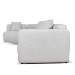 Right Arm Corner Sofa | Textured Beige | Myka Home
