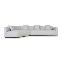 Right Arm Corner Sofa | Textured Beige | Myka Home