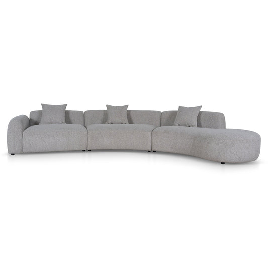 Right Chaise Modular Sofa | Mushroom Beige | Myka Home
