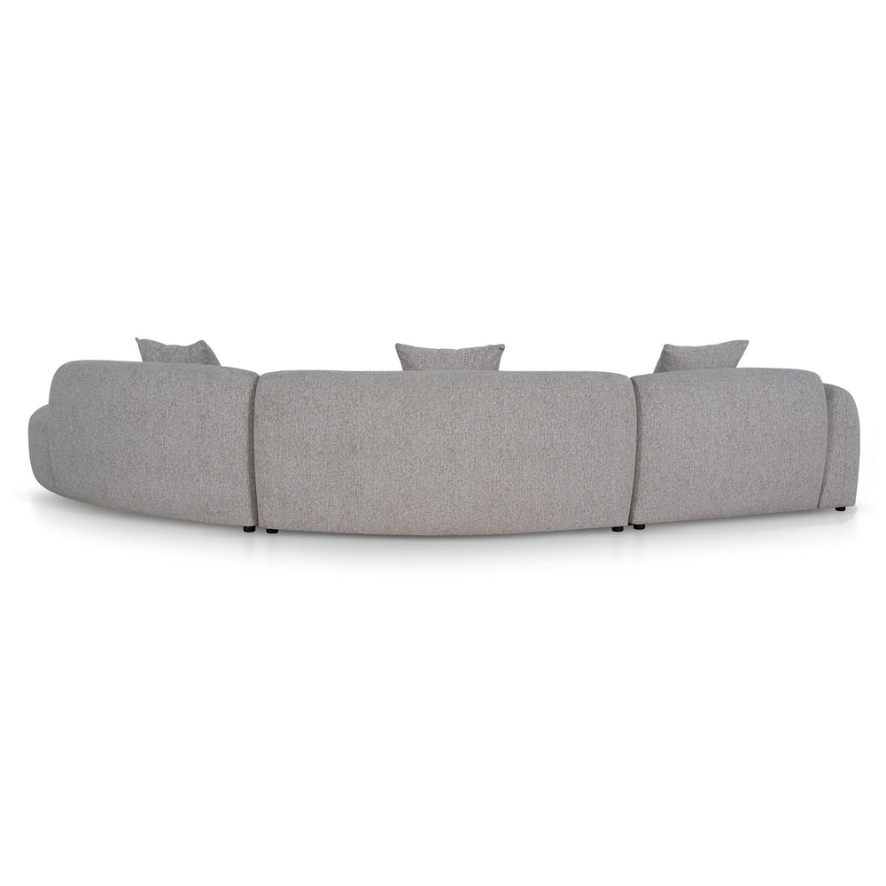 Right Chaise Modular Sofa | Mushroom Beige | Myka Home - View 5