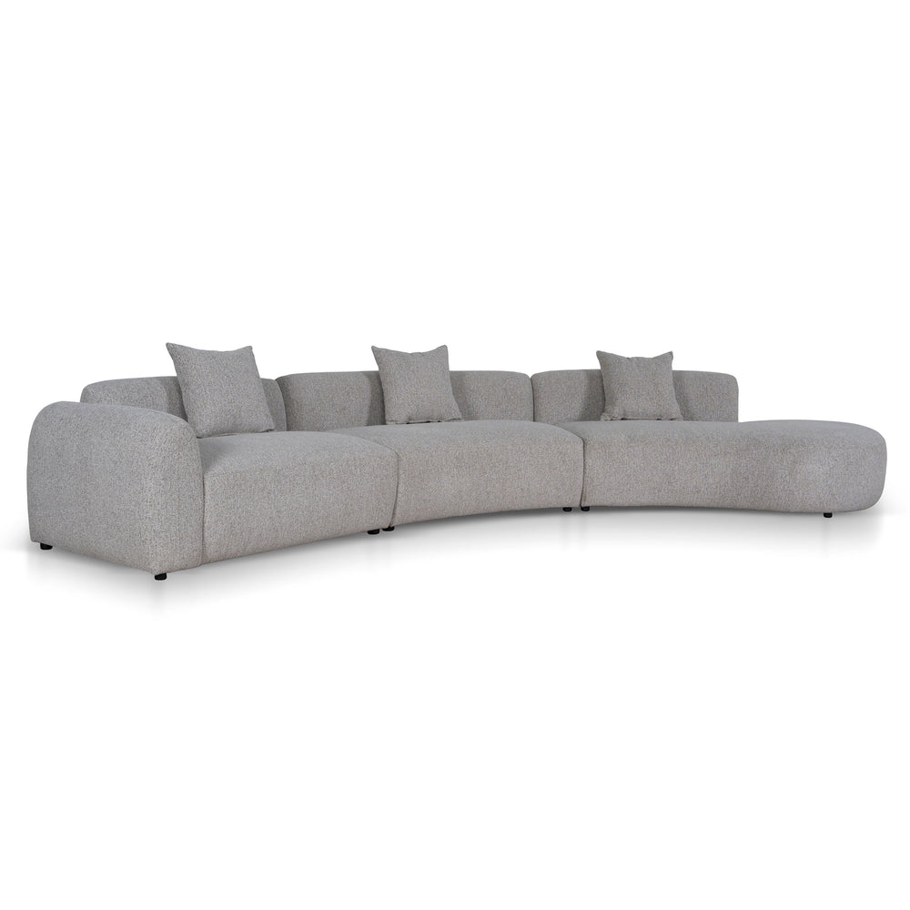 Right Chaise Modular Sofa | Mushroom Beige | Myka Home