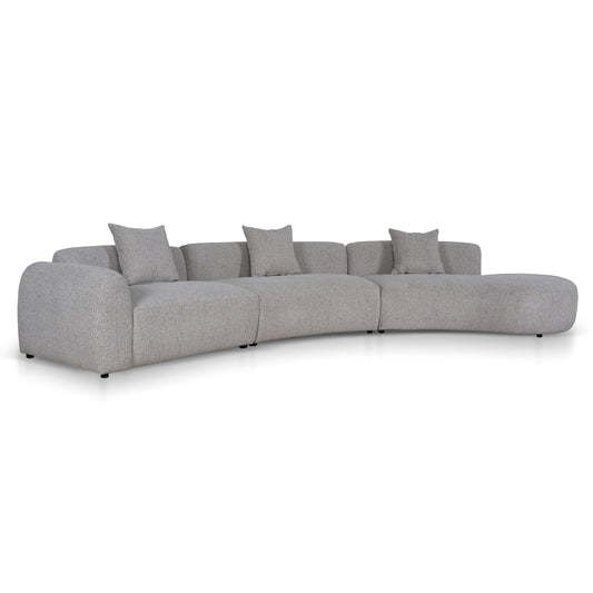 Right Chaise Modular Sofa | Mushroom Beige | Myka Home