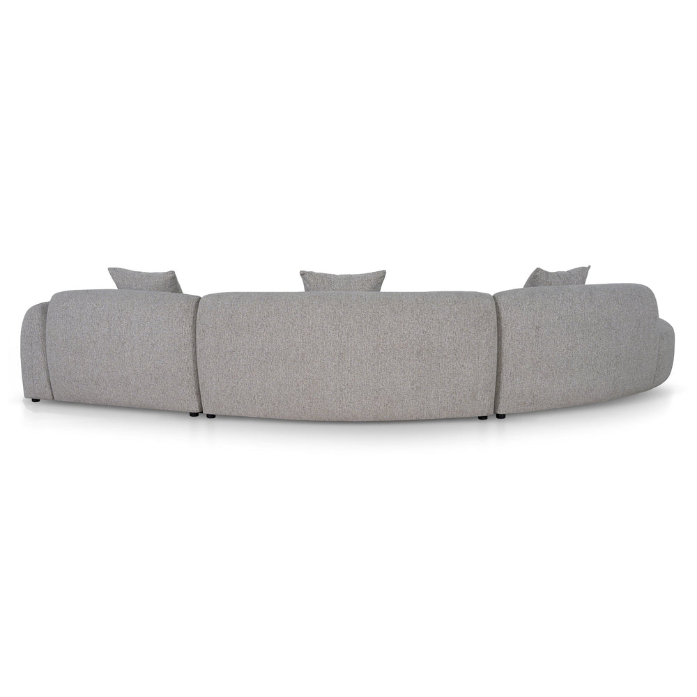 Left Chaise Modular Sofa | Mushroom Beige | Myka Home - View 5