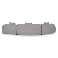 Left Chaise Modular Sofa | Mushroom Beige | Myka Home