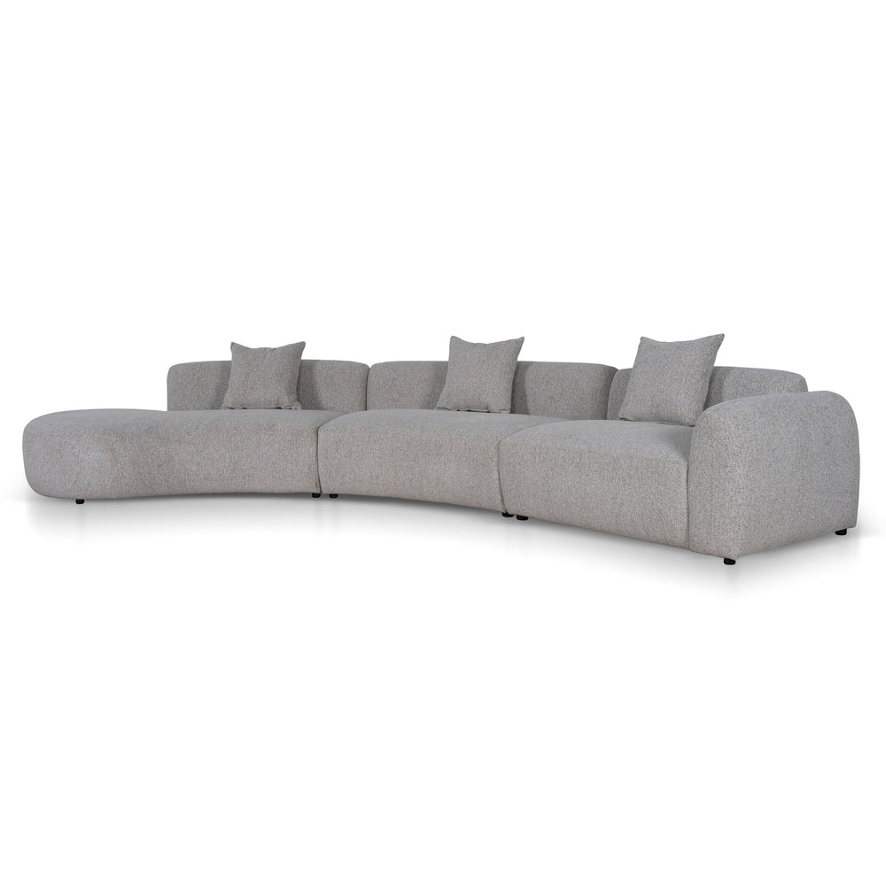 Left Chaise Modular Sofa | Mushroom Beige | Myka Home