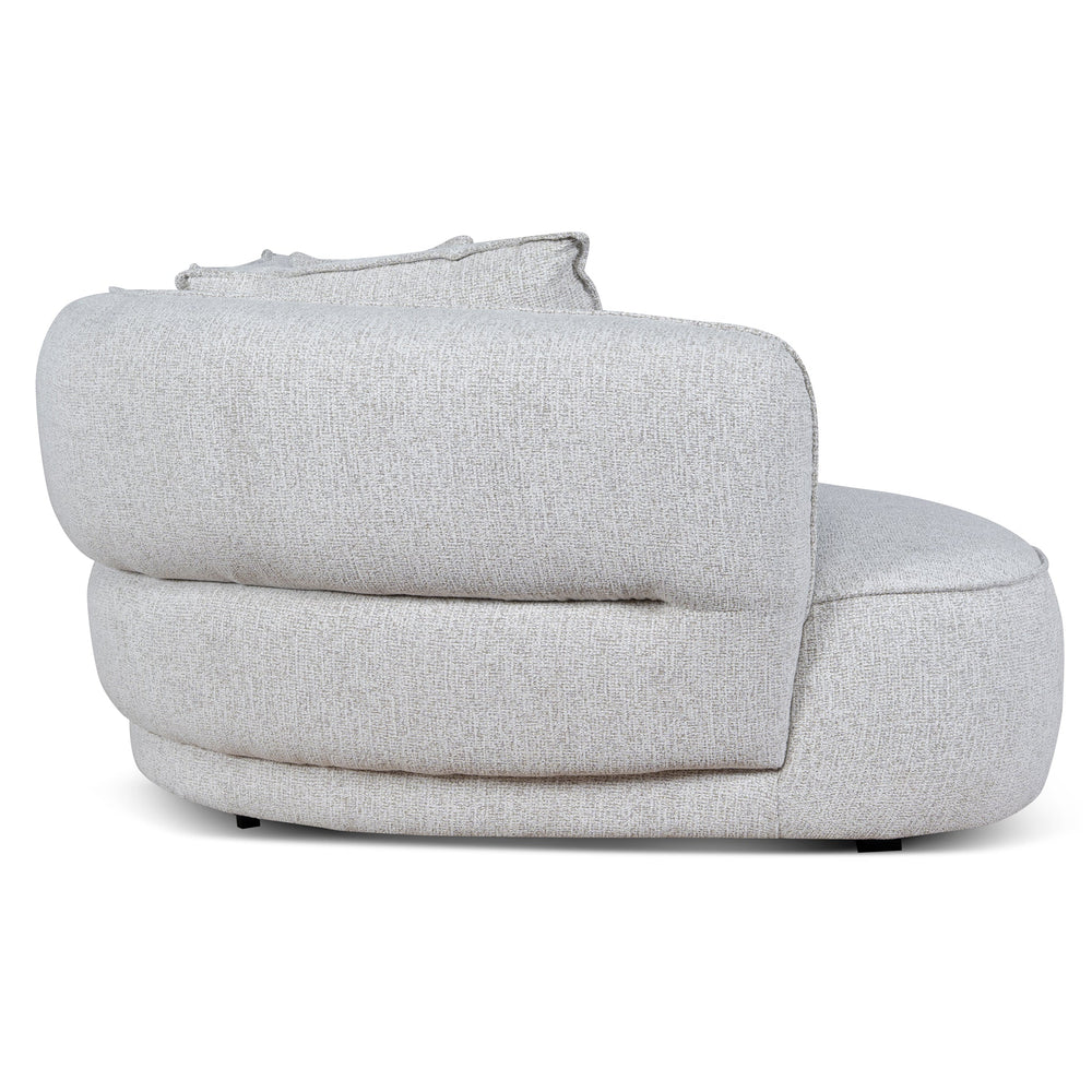 Left Chaise Sofa | Almond Beige | Myka Home - View 4