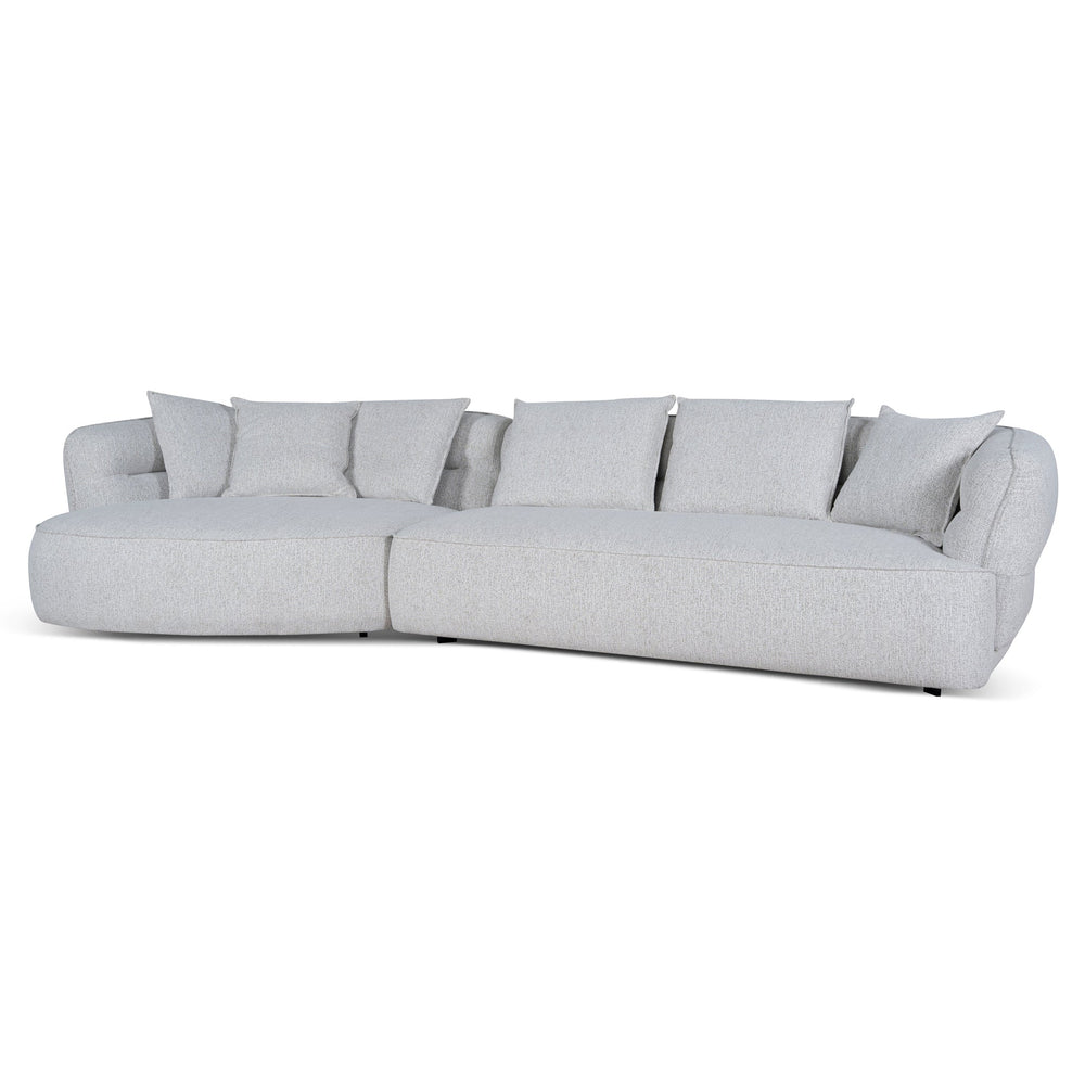Left Chaise Sofa | Almond Beige | Myka Home