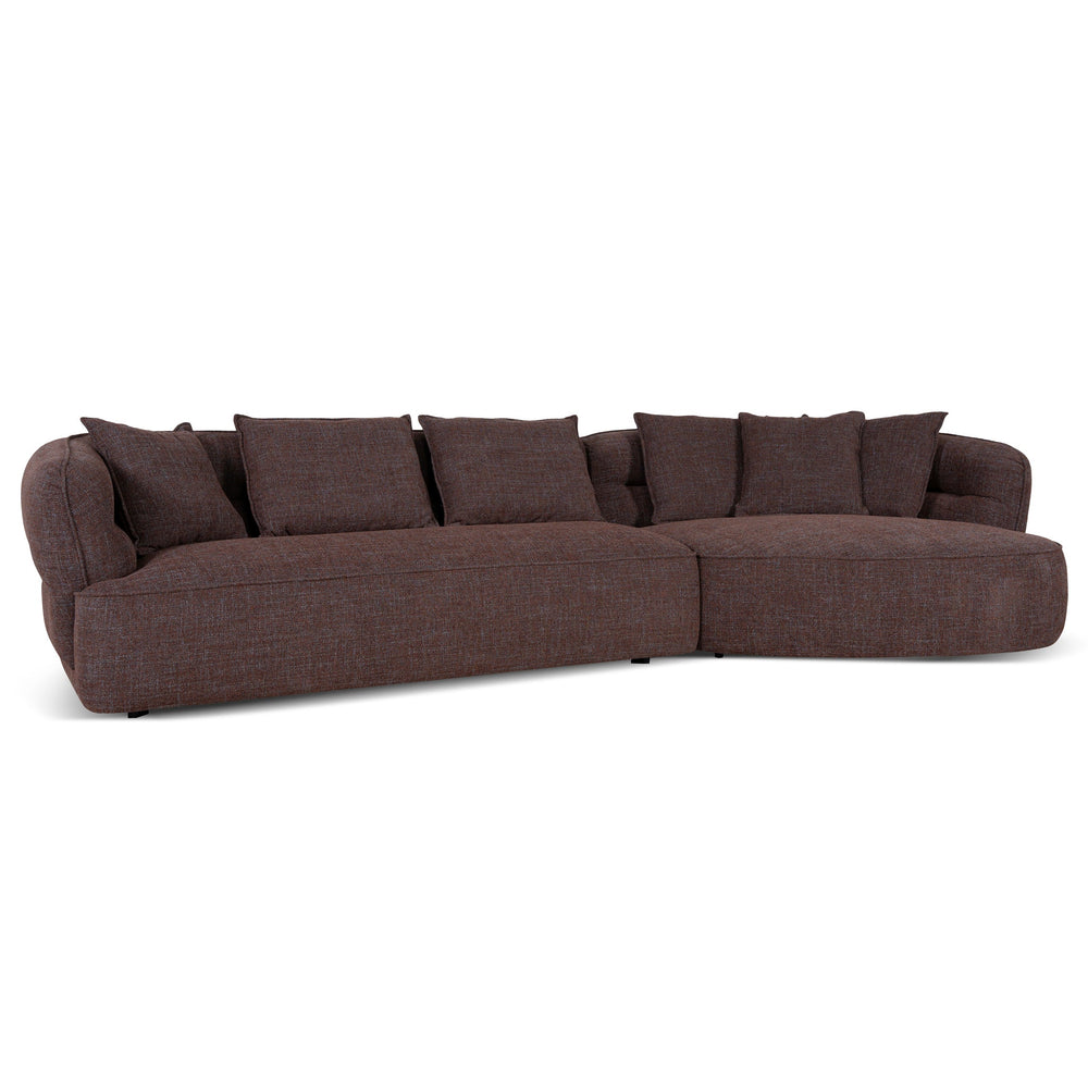 Right Chaise Sofa | Moss Brown | Myka Home