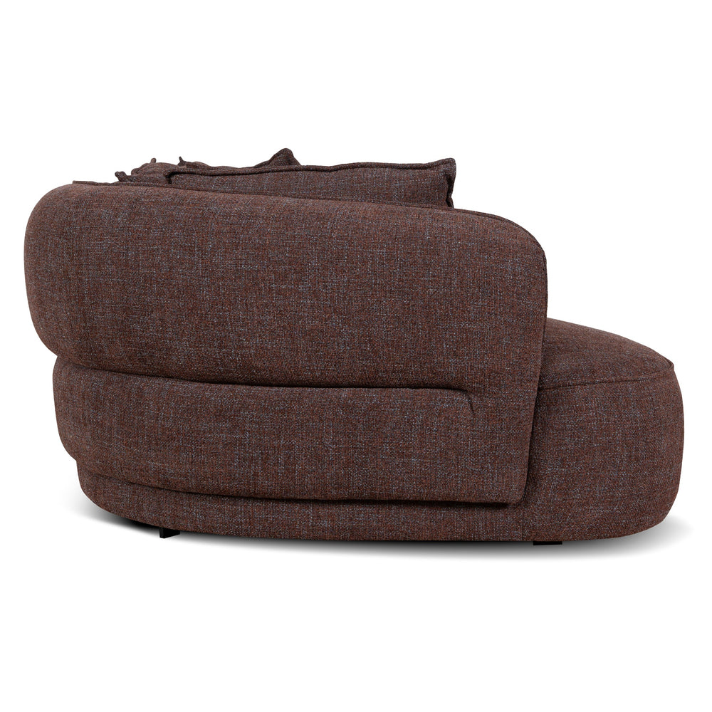 Left Chaise Sofa | Moss Brown | Myka Home - View 4