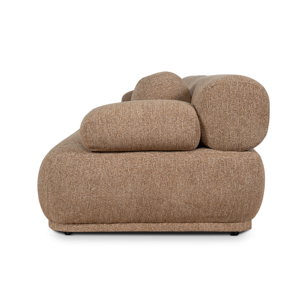 4 Seater Sofa | Almond Brown | Myka Home - View 4