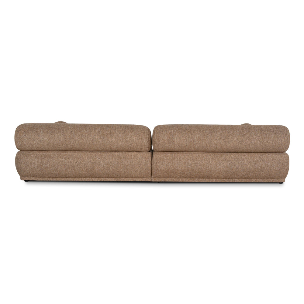 4 Seater Sofa | Almond Brown | Myka Home - View 5