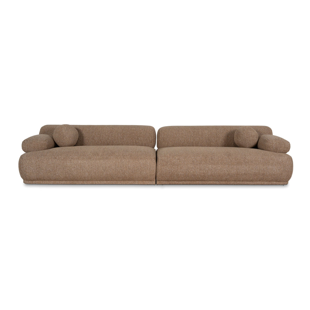 4 Seater Sofa | Almond Brown | Myka Home - View 2