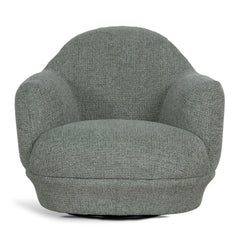 Swivel Armchair | Coral Light Green | Myka Home
