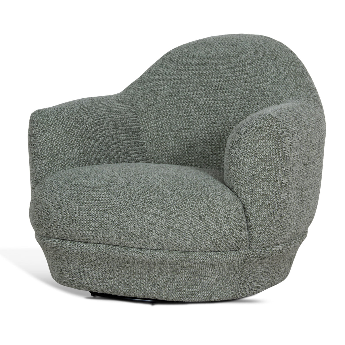 Swivel Armchair | Coral Light Green | Myka Home