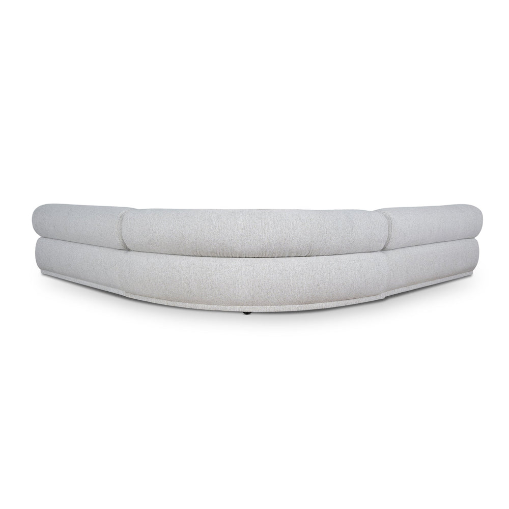 Modular Corner Sofa | Almond Beige | Myka Home - View 4