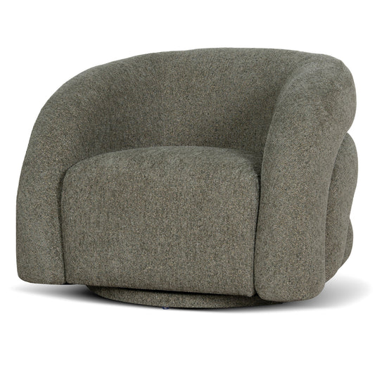 Swivel Armchair | Sea Green | Myka Home