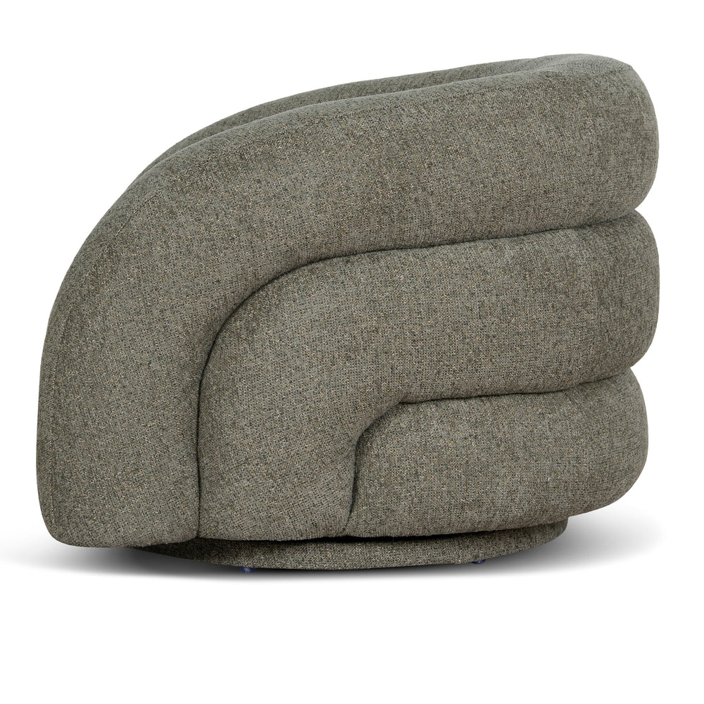 Swivel Armchair | Sea Green | Myka Home - View 3