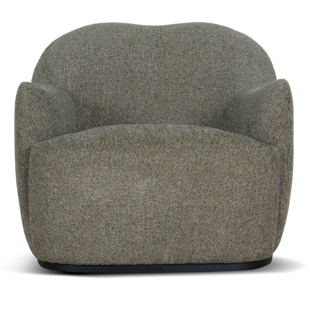 Fabric Armchair | Sea Green | Myka Home - View 2