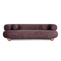 3 Seater Sofa | Plum | Myka Home