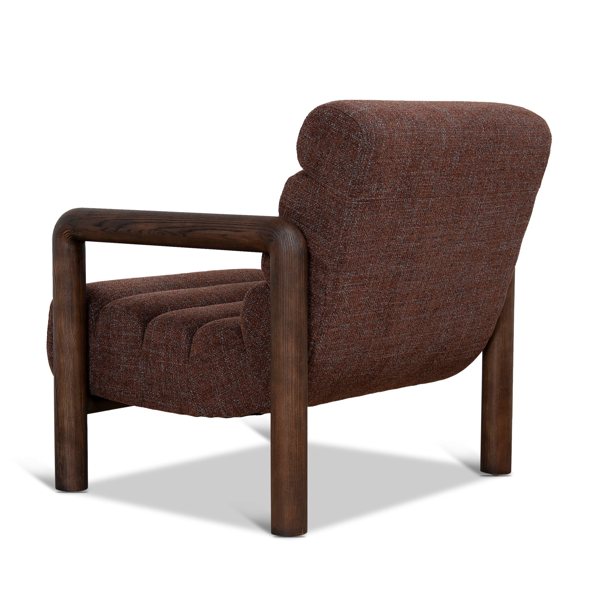 Fabric Lounge Chair | Moss Brown | Myka Home