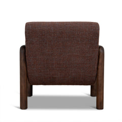 Fabric Lounge Chair | Moss Brown | Myka Home