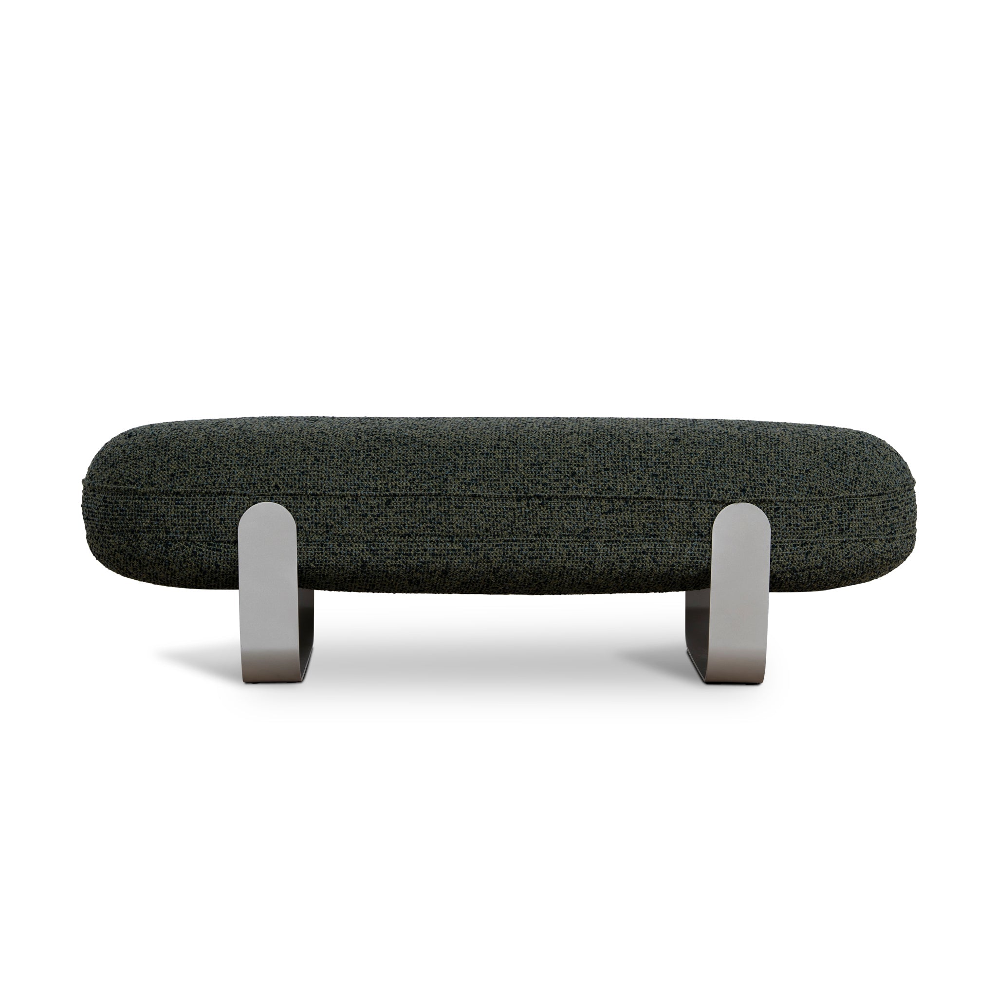150cm Long Bench Seat | Duffle Green | Myka Home - View 2