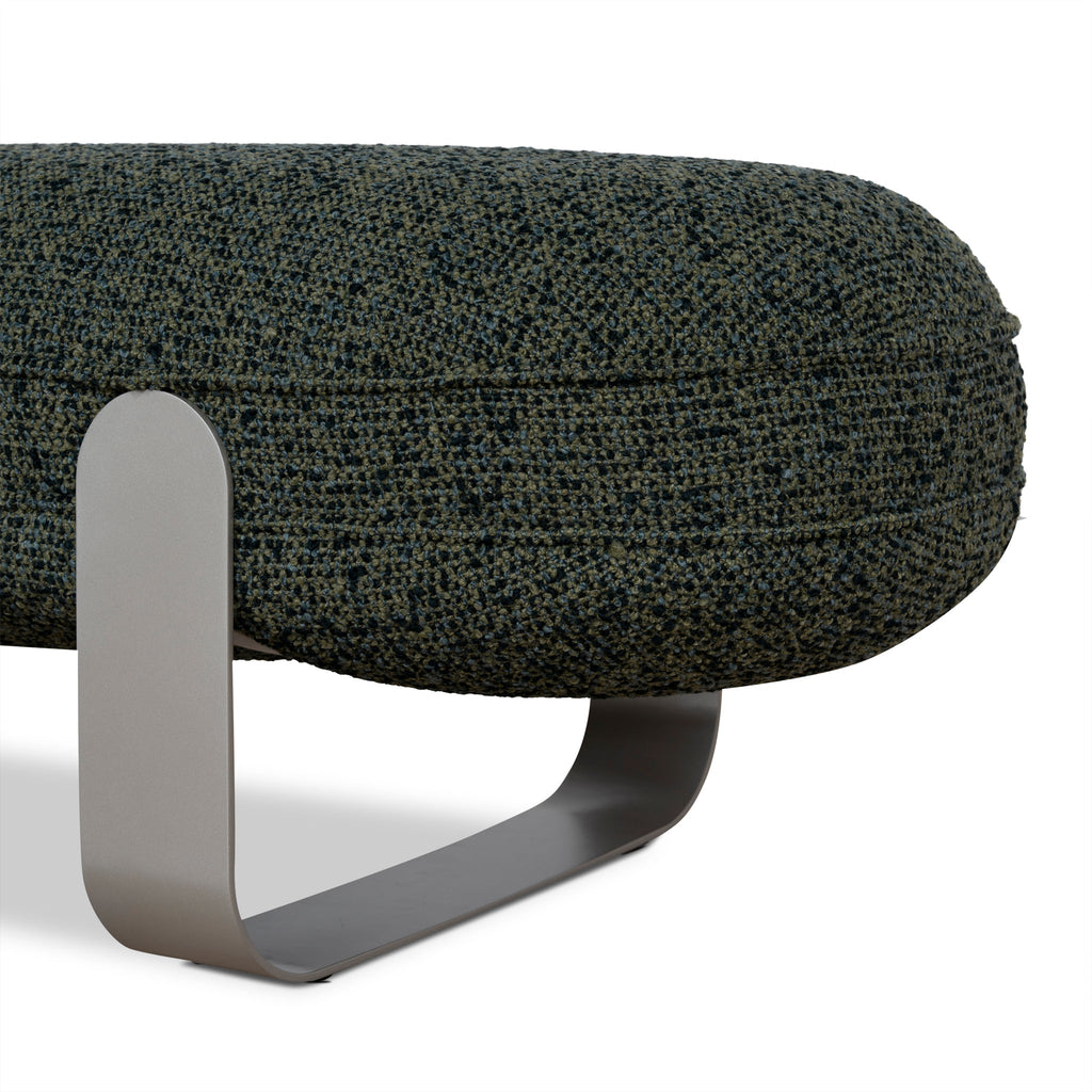 150cm Long Bench Seat | Duffle Green | Myka Home - View 5