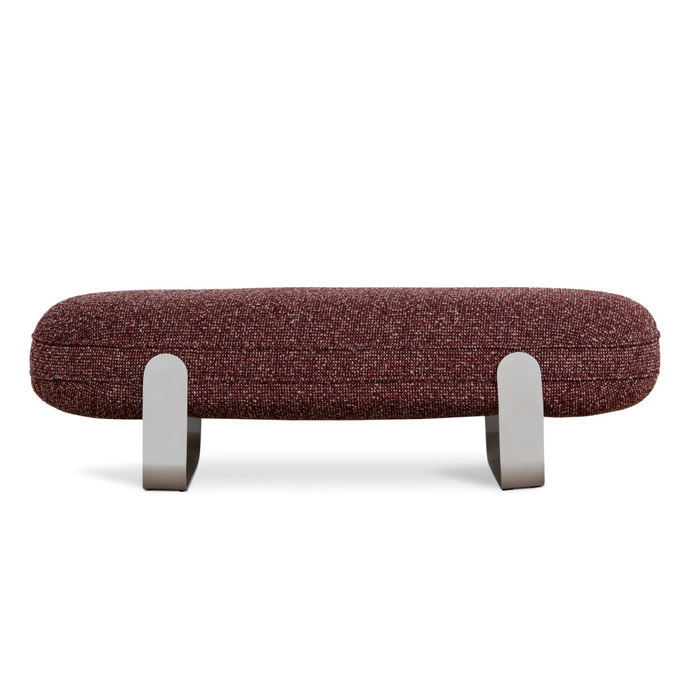 150cm Long Bench Seat | Autumn Red | Myka Home - View 2