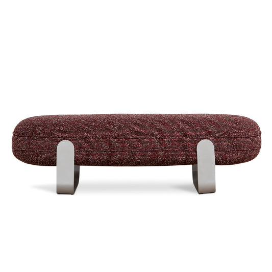 150cm Long Bench Seat | Autumn Red | Myka Home