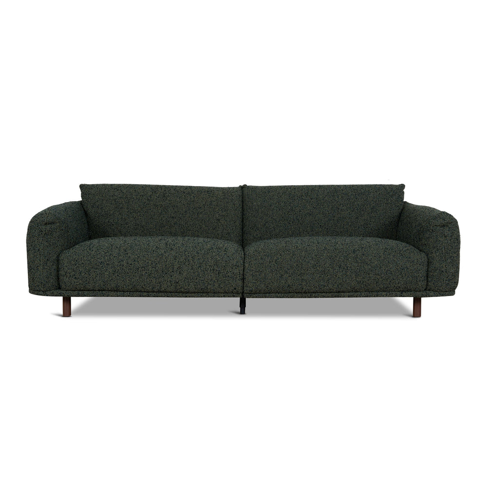 3 Seater Sofa | Duffle Green | Myka Home - View 2