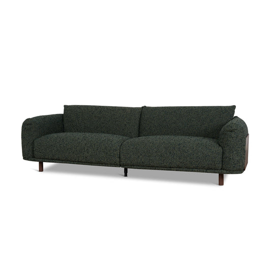 3 Seater Sofa | Duffle Green | Myka Home