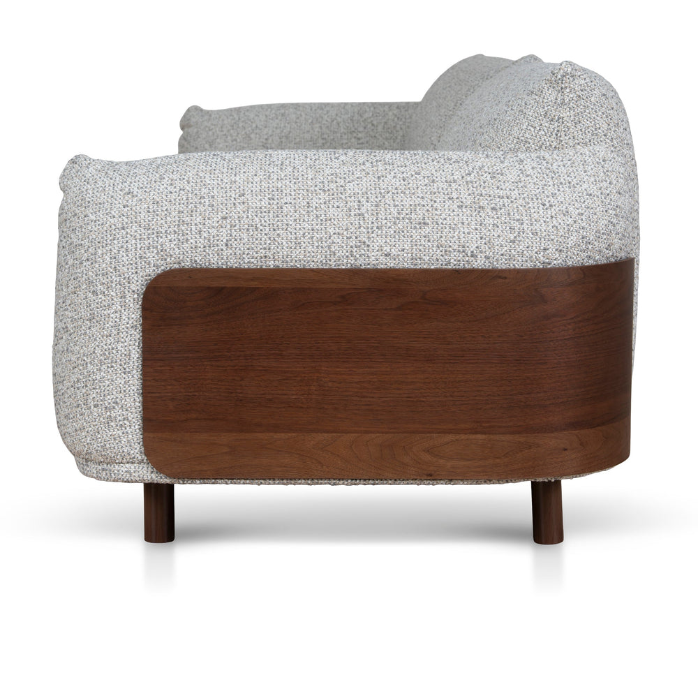 3 Seater Sofa | Noah Silver Lining | Myka Home - View 3
