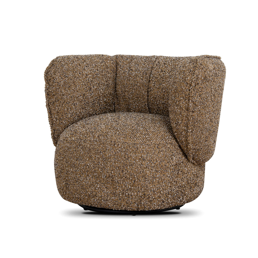 Swivel Armchair | Golden Mustard | Myka Home
