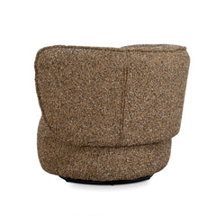 Swivel Armchair | Golden Mustard | Myka Home