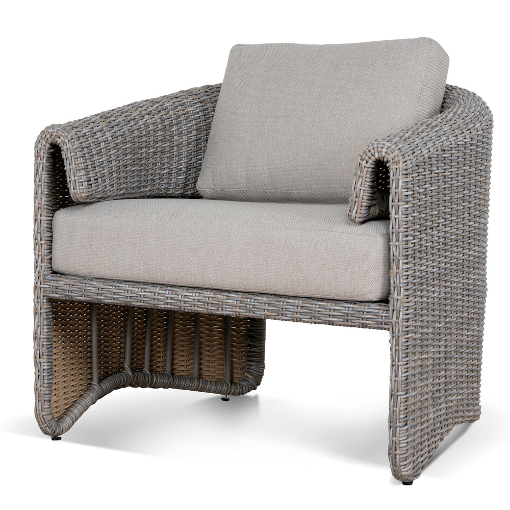 Outdoor Armchair | Light Brown | Myka Home