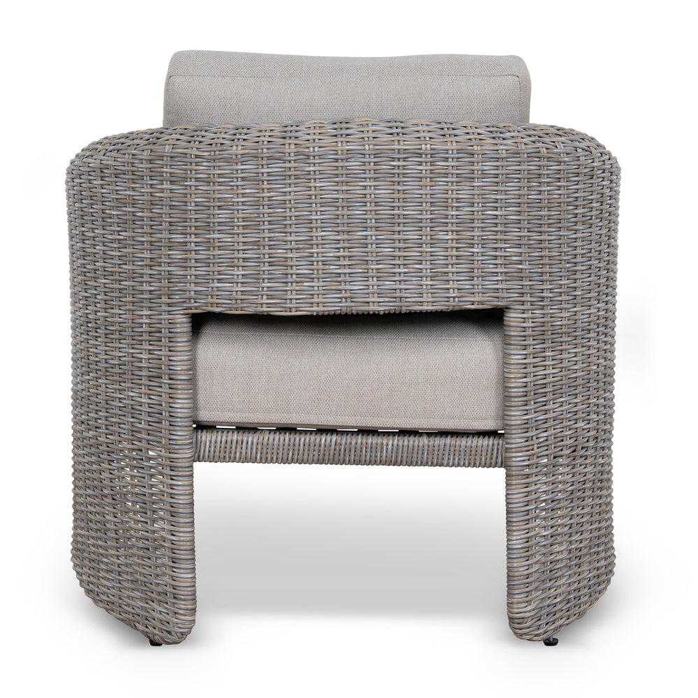 Outdoor Armchair | Light Brown | Myka Home - View 5