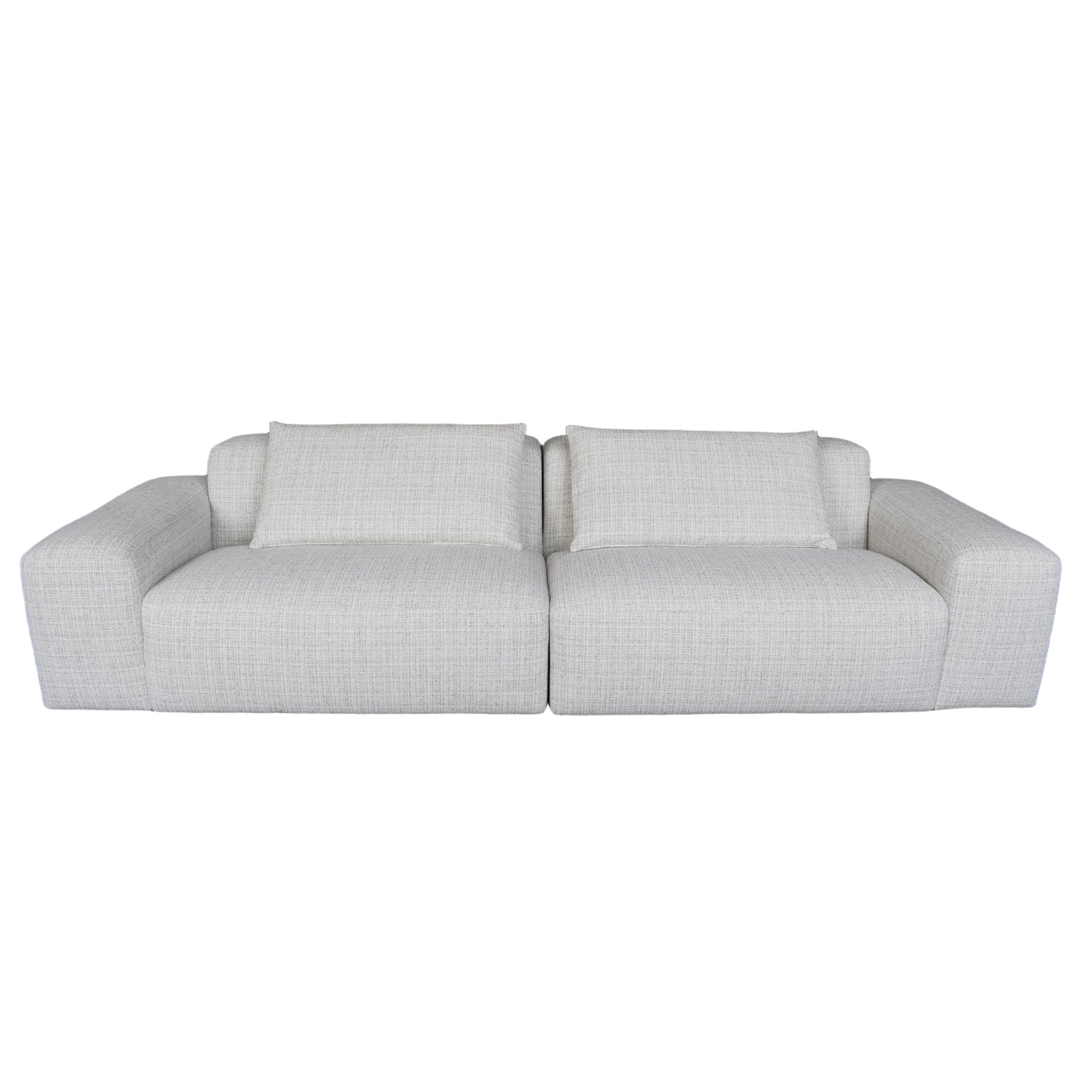4 Seater Sofa | Speckled Ivory | Myka Home