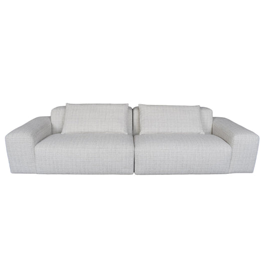 4 Seater Sofa | Speckled Ivory | Myka Home