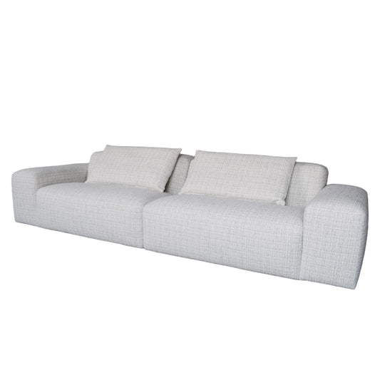 4 Seater Sofa | Speckled Ivory | Myka Home