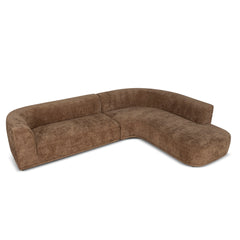 4 Seater Right Chaise Sofa | Lila Nutmeg | Myka Home