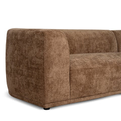 4 Seater Right Chaise Sofa | Lila Nutmeg | Myka Home