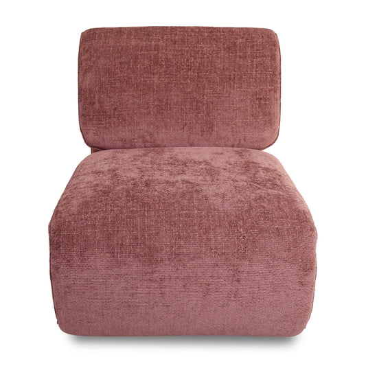 Lounge Chair | Lila Burgundy | Myka Home