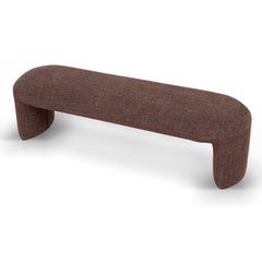 150cm Long Ottoman Bench | Moss Brown | Myka Home