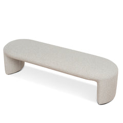 150cm Long Ottoman Bench | Cream Beige | Myka Home