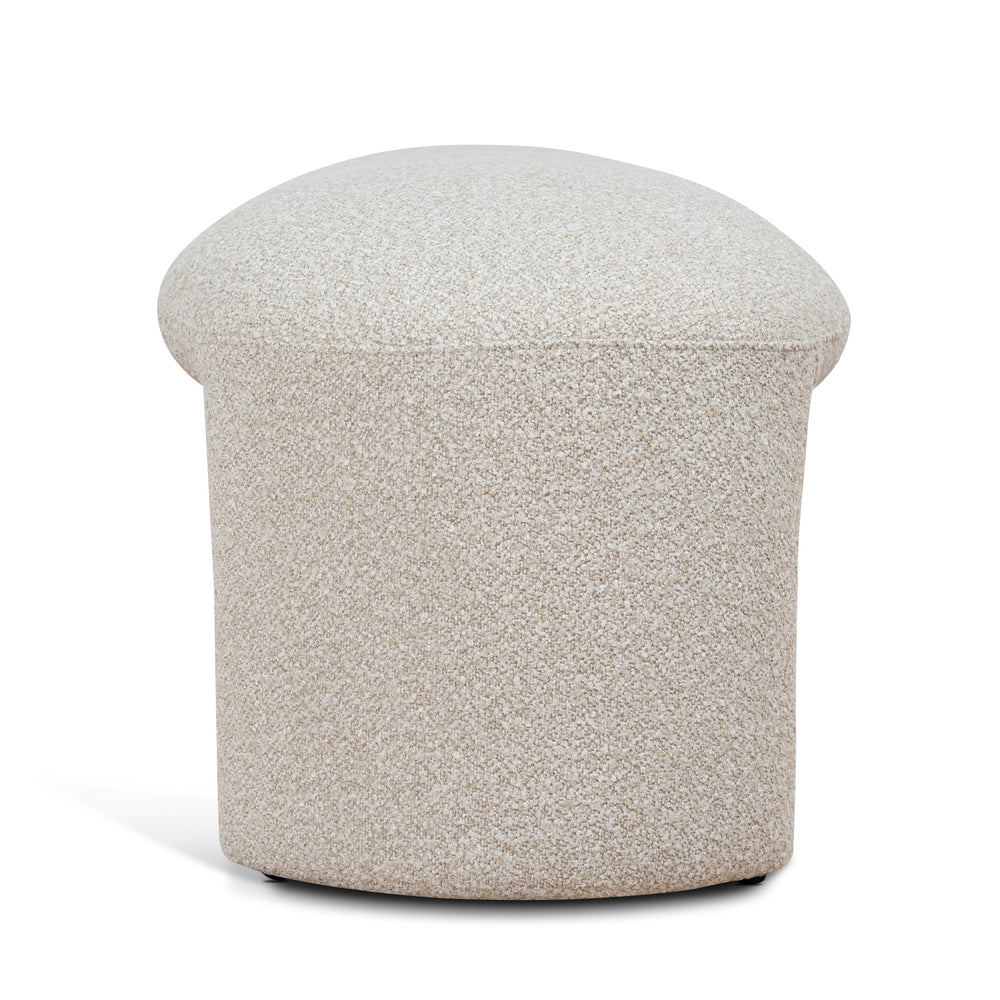 150cm Long Ottoman Bench | Cream Beige | Myka Home - View 4