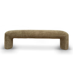 150cm Long Ottoman Bench | Lila Olive | Myka Home