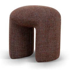 Round Ottoman | Moss Brown | Myka Home