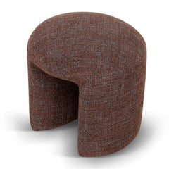 Round Ottoman | Moss Brown | Myka Home