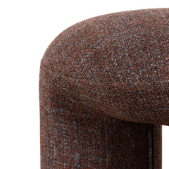 Round Ottoman | Moss Brown | Myka Home